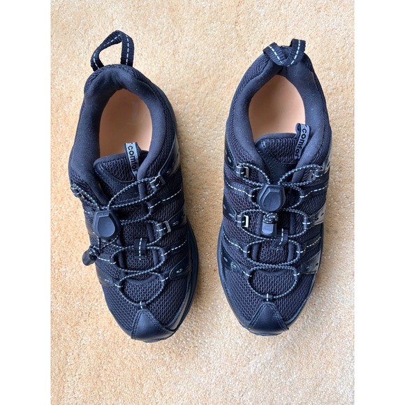 DRC Refresh Stk 3910 Mens‎ Black Leather Mesh Walking Shoes Size 8M